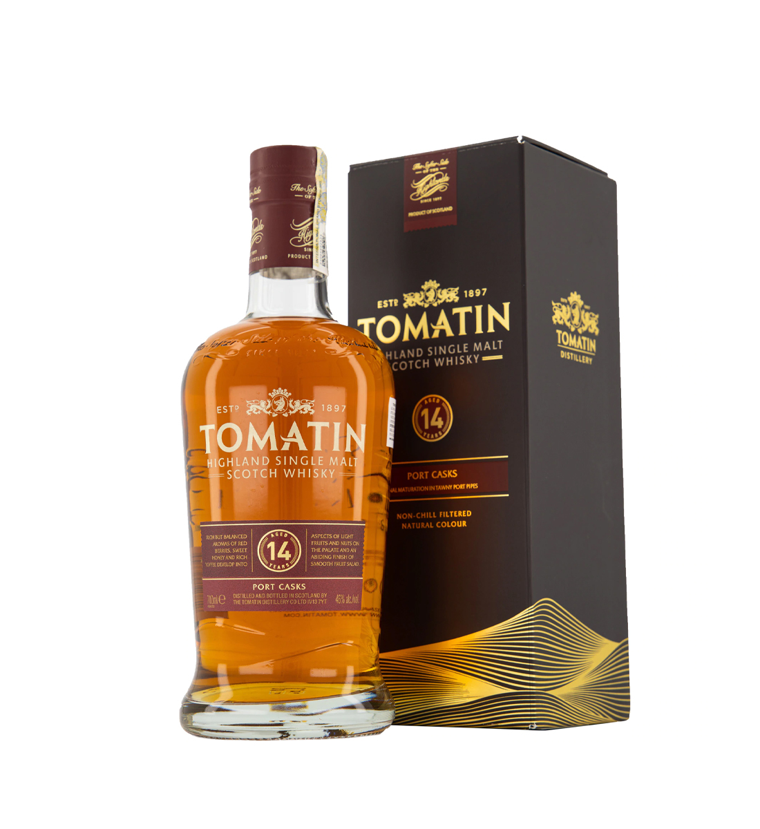 Whisky Tomatin 14 ani 0.7L 0.7L